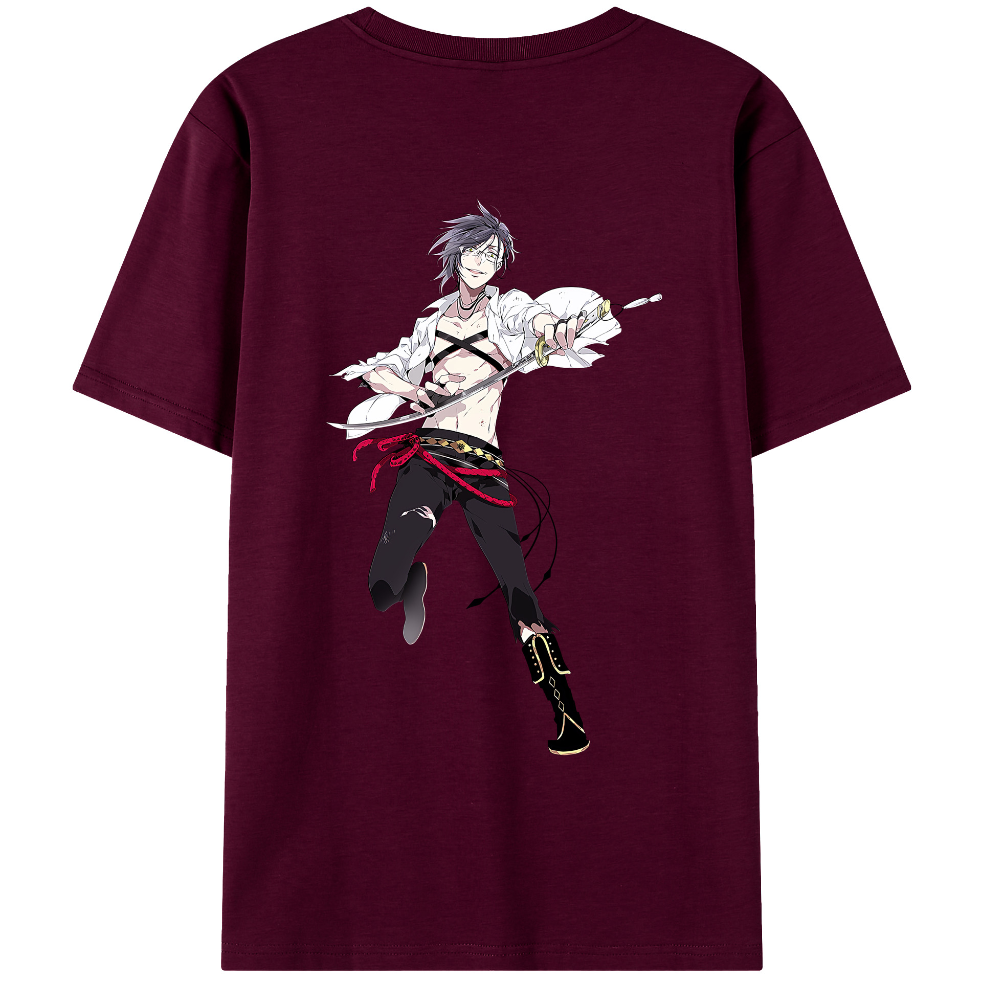 （画像用） 刀剣乱舞 Touken Ranbu レディース半袖Tシャツ(バックプリント)
